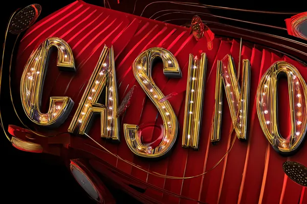 A glamorous woman holding casino chips in a neon-lit environment, representing the premium online casino atmosphere of ALWAFA.